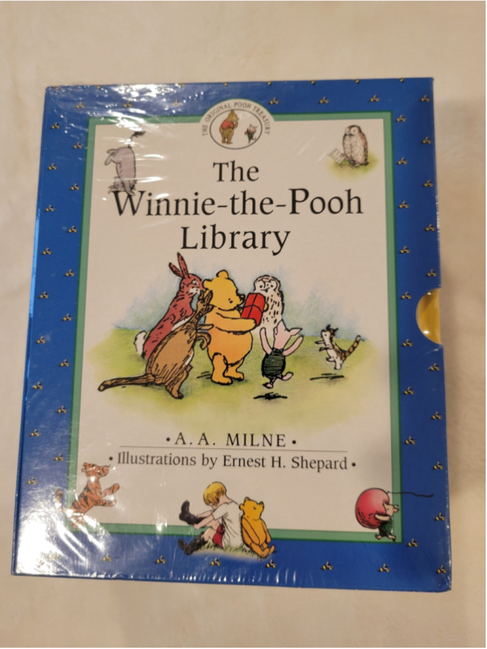 NWT Vintage The Winnie-the-Pooh Library 12 Book Box Set A.A. Milne Sealed